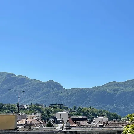 Moderne Et Cosy Avec Loggia, Vue Montagnes, Internet - Fr-1-555-114 * Aix-les-Bains